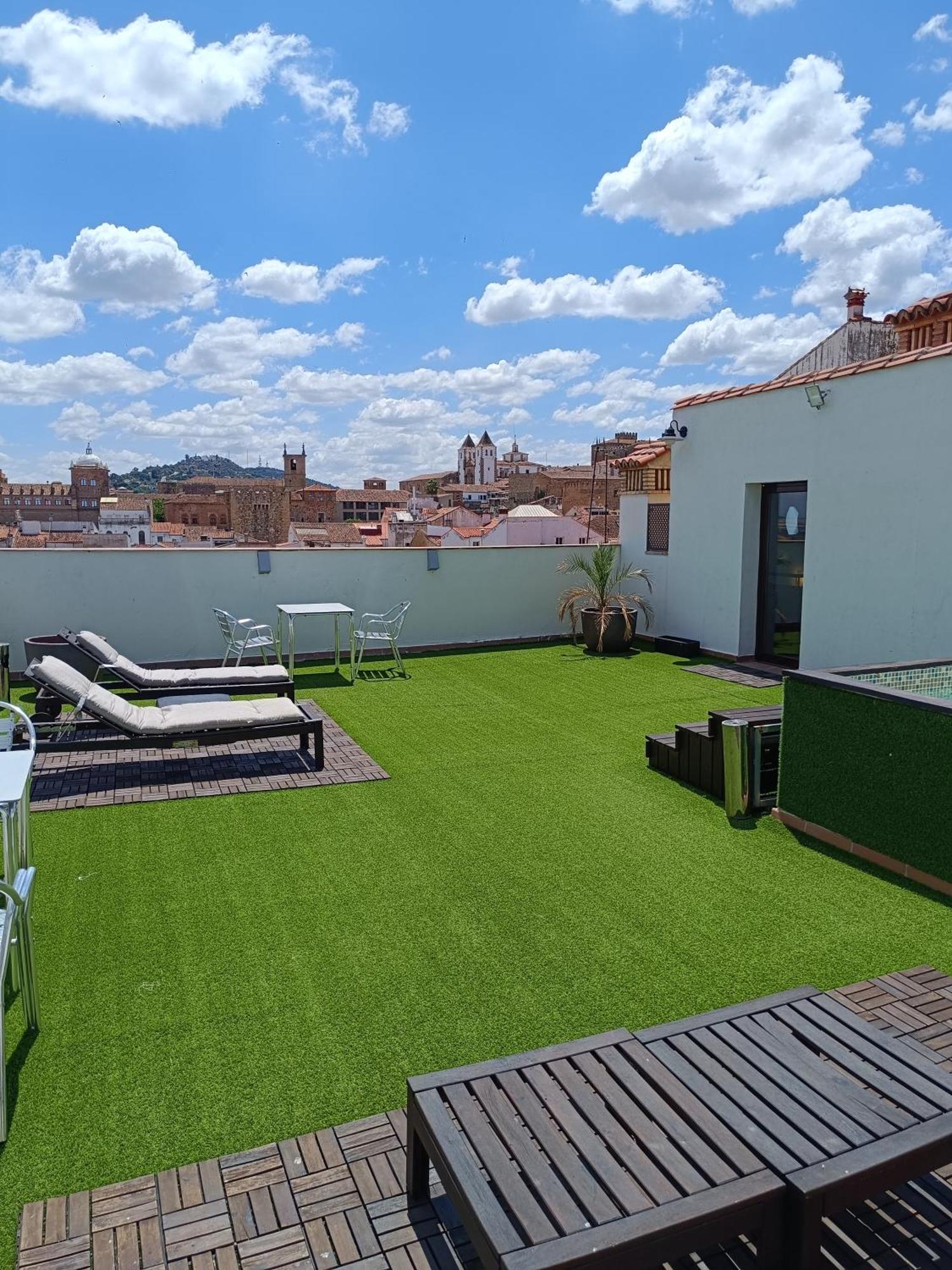 Apartamentos AL-QAZERES LUXURY La Concepción Cáceres Exterior foto